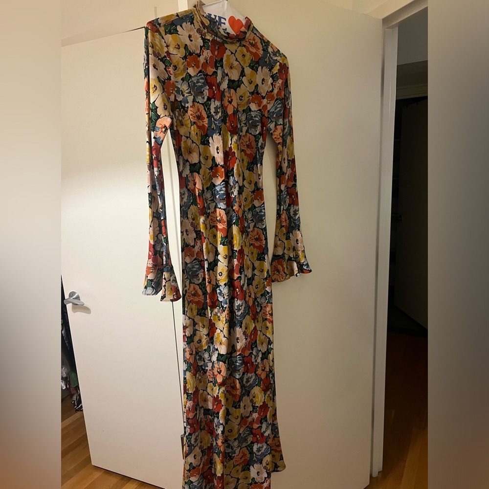 Doen musetta dress in poppy meadow
